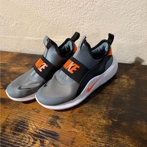 Nike Kids' Sneakers in Gray and Orange